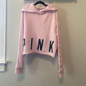 VS PINK Cropped Hoodie